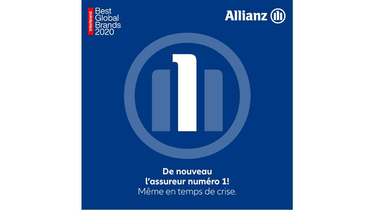 Allianz à nouveau première marque d'assurance au monde dans le classement Interbrand