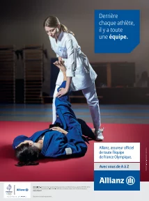 Allianz France, assureur officiel du CNOSF, est partenaire de l’équipe de France aux Jeux Olympiques de Rio 2016