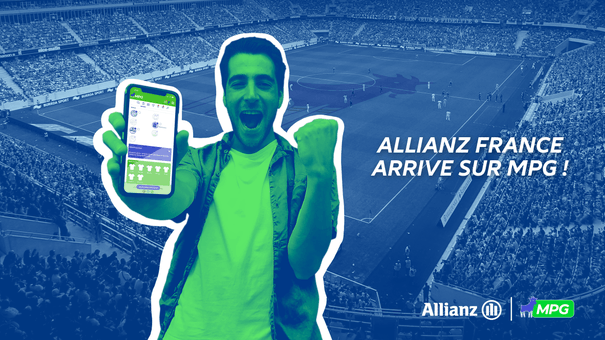 Allianz France et ‘Mon Petit Gazon’, leader français des jeux de fantasy football, signent un partenariat