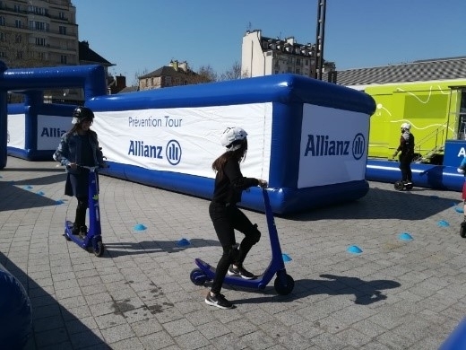 L’Allianz Prévention Tour reprend la route en France pour contribuer à rendre les routes plus sûres