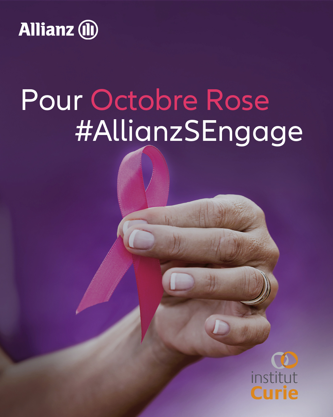 Allianz France s'engage en faveur d'Octobre rose