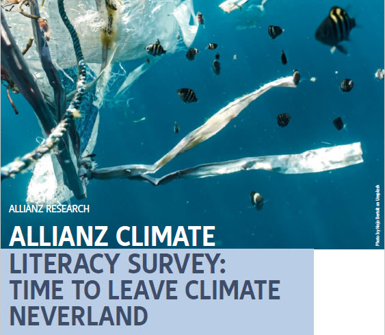 COP 26 : l’étude Allianz souligne le rôle essentiel de la "culture climat"