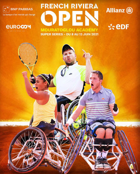 Allianz partenaire du French Riviera Open, prestigieux tournoi de tennis-fauteuil (8-13 juin 2021), créé par Michaël Jérémiasz