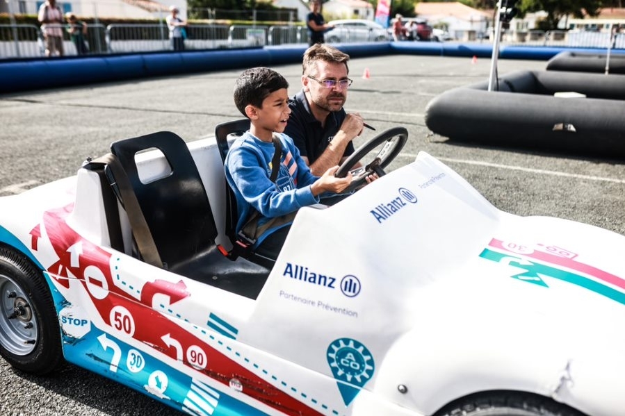 Allianz France partenaire du Critérium du Jeune Conducteur, un dispositif de prévention au service de la sécurité  routière des jeunes de 7 à 16 ans