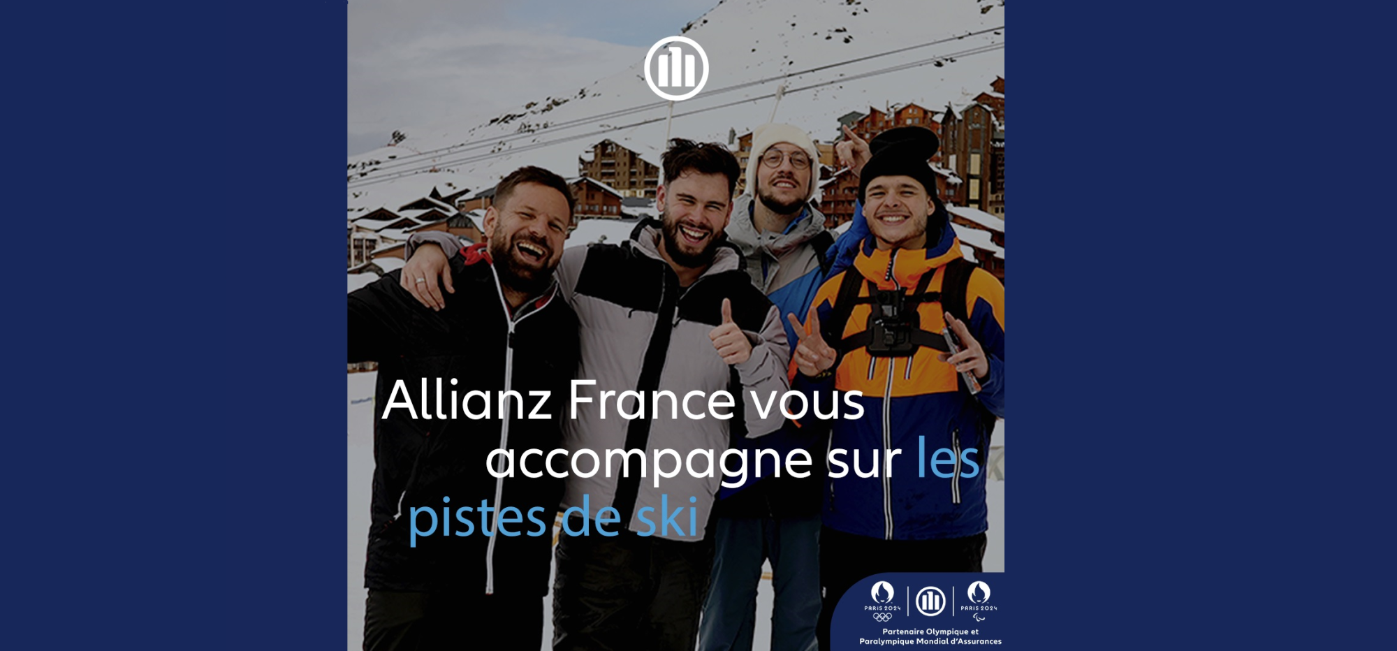 Allianz France lance une campagne sport-prévention avec LeBouseuh pour promouvoir la sécurité sur les pistes de ski