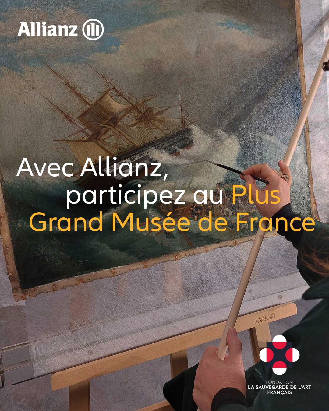 Participez à la préservation du patrimoine avec La Sauvegarde de l'Art Français et Allianz France