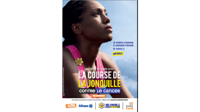 La Course de la Jonquille contre le Cancer avec l'Institut Curie