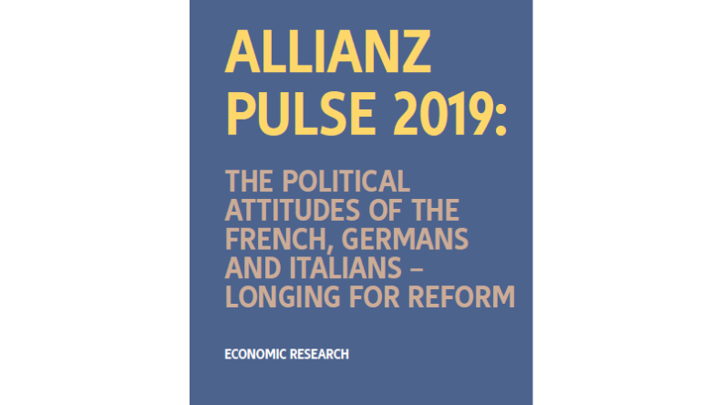 Etude Allianz Pulse : Les Français, les Allemands et les Italiens sont prêts pour les réformes