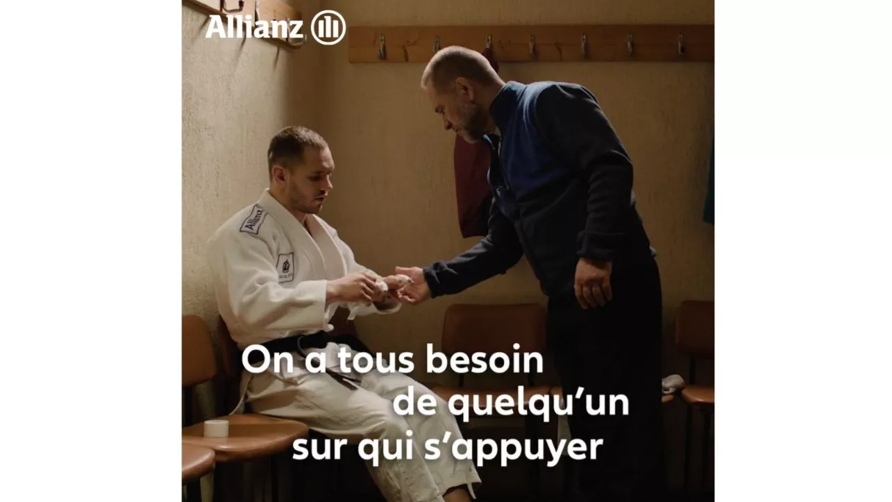 Allianz France sur la ligne de départ de Paris 2024 avec son film « On a tous besoin de quelqu’un sur qui s’appuyer »